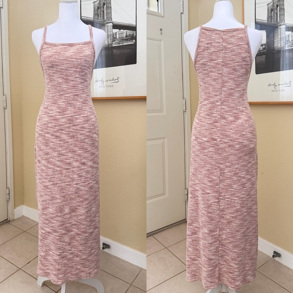 Old Navy Dresses & Skirts - Old Navy Rose Space-Dye Sleeveless Knit Maxi Dress Size XXL